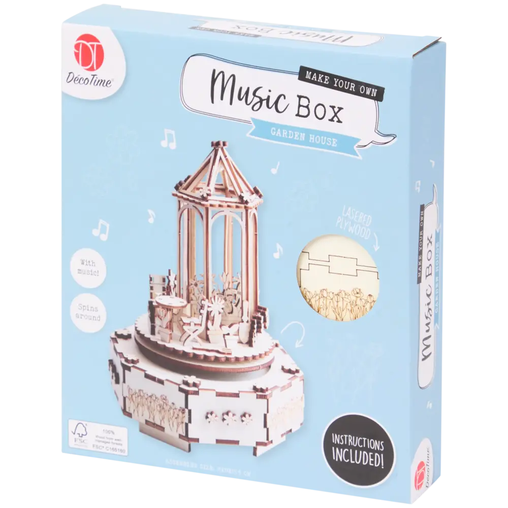 DécoTime DIY Music Box Garden House (3013635) DécoTime DIY Music Box Garden House (3013635)