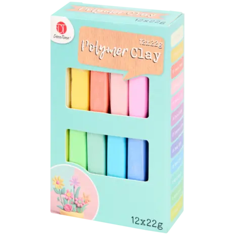 DécoTime Polymer Clay Set Soft Colors (3206691)