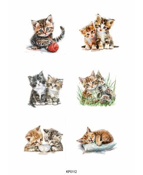 Reprint Animals A4 Cutouts (KPA4113) Reprint Animals A4 Cutouts (KPA4113)