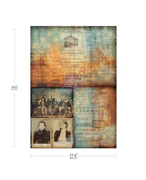 Prima Marketing Inc Finnabair A3 Decoupage Chestnut Street (679859)