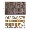 Prima Marketing Inc Finnabair Imaginarium Letterpress Numbers Moulds (951405) Prima Marketing Inc Finnabair Imaginarium Letterpress Numbers Moulds (951405)