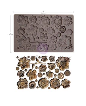 Prima Marketing Inc Finnabair Imaginarium Rusty Flowers Moulds (951429) Prima Marketing Inc Finnabair Imaginarium Rusty Flowers Moulds (951429)