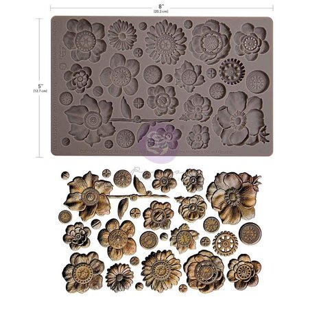 Prima Marketing Inc Finnabair Imaginarium Rusty Flowers Moulds (951429) Prima Marketing Inc Finnabair Imaginarium Rusty Flowers Moulds (951429)