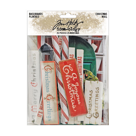 Idea-ology Tim Holtz Christmas Baseboards (TH94444) Idea-ology Tim Holtz Christmas Baseboards (TH94444)