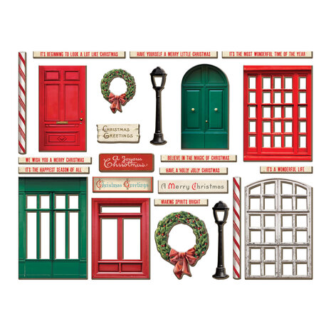 Idea-ology Tim Holtz Christmas Baseboards (TH94444) Idea-ology Tim Holtz Christmas Baseboards (TH94444)