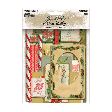 Idea-ology Tim Holtz Christmas Ephemera (TH94447) Idea-ology Tim Holtz Christmas Ephemera (TH94447)