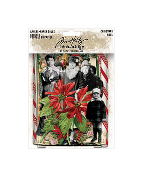 Idea-ology Tim Holtz Christmas Layers + Paper Dolls (TH94449) Idea-ology Tim Holtz Christmas Layers + Paper Dolls (TH94449)