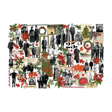 Idea-ology Tim Holtz Christmas Layers + Paper Dolls (TH94449) Idea-ology Tim Holtz Christmas Layers + Paper Dolls (TH94449)