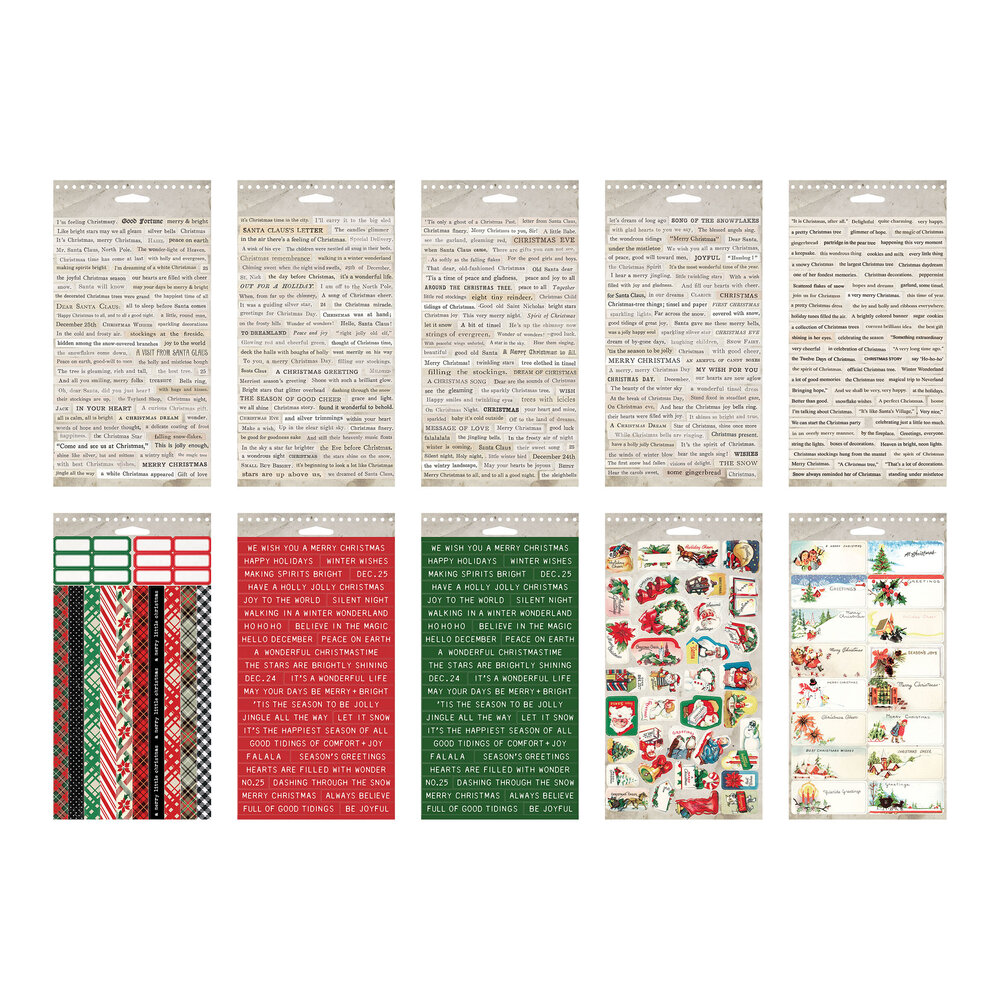 Idea-ology Tim Holtz Christmas Sticker Book (TH94451) Idea-ology Tim Holtz Christmas Sticker Book (TH94451)