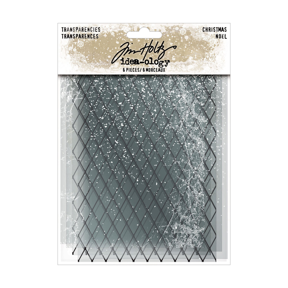 Idea-ology Tim Holtz Christmas Transparencies (TH94452) Idea-ology Tim Holtz Christmas Transparencies (TH94452)