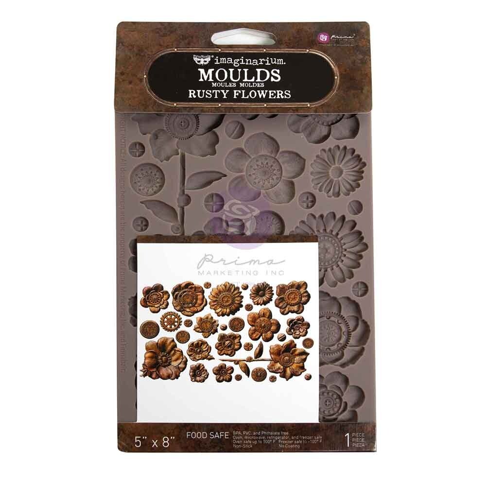 Prima Marketing Inc Finnabair Imaginarium Rusty Flowers Moulds (951429) Prima Marketing Inc Finnabair Imaginarium Rusty Flowers Moulds (951429)