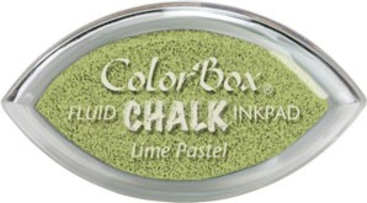 ClearSnap ColorBox Cat's Eye Fluid Chalk Ink Pad Lime Pastel (71426)