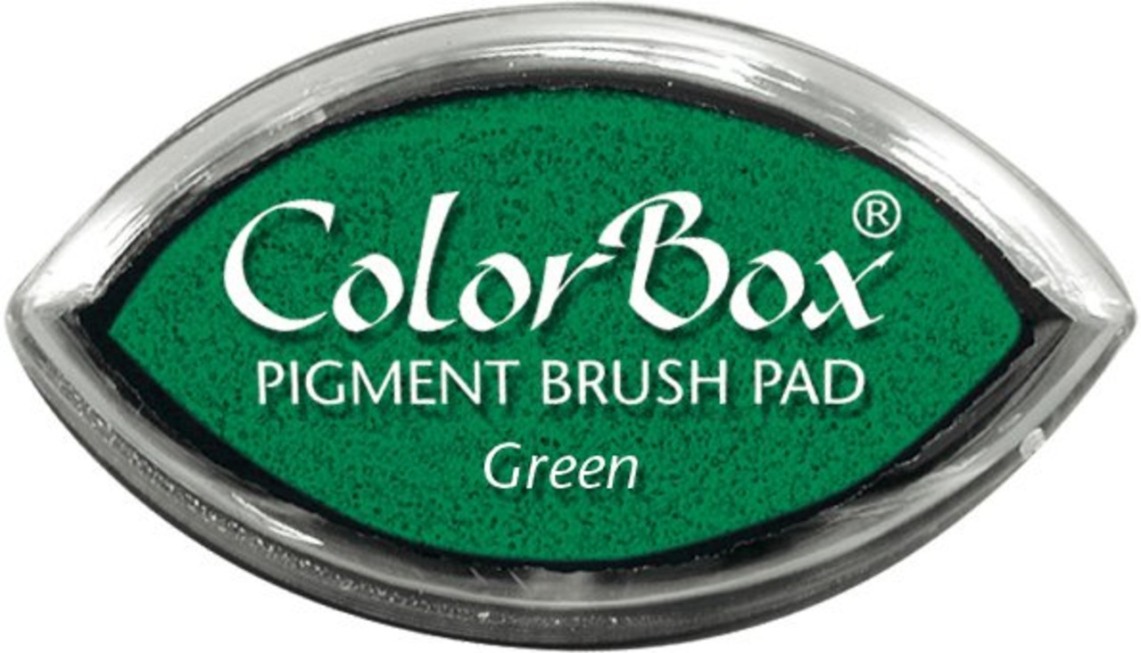 ClearSnap ColorBox Cat's Eye Pigment Brush Pad Green (11021) ClearSnap ColorBox Cat's Eye Pigment Brush Pad Green (11021)