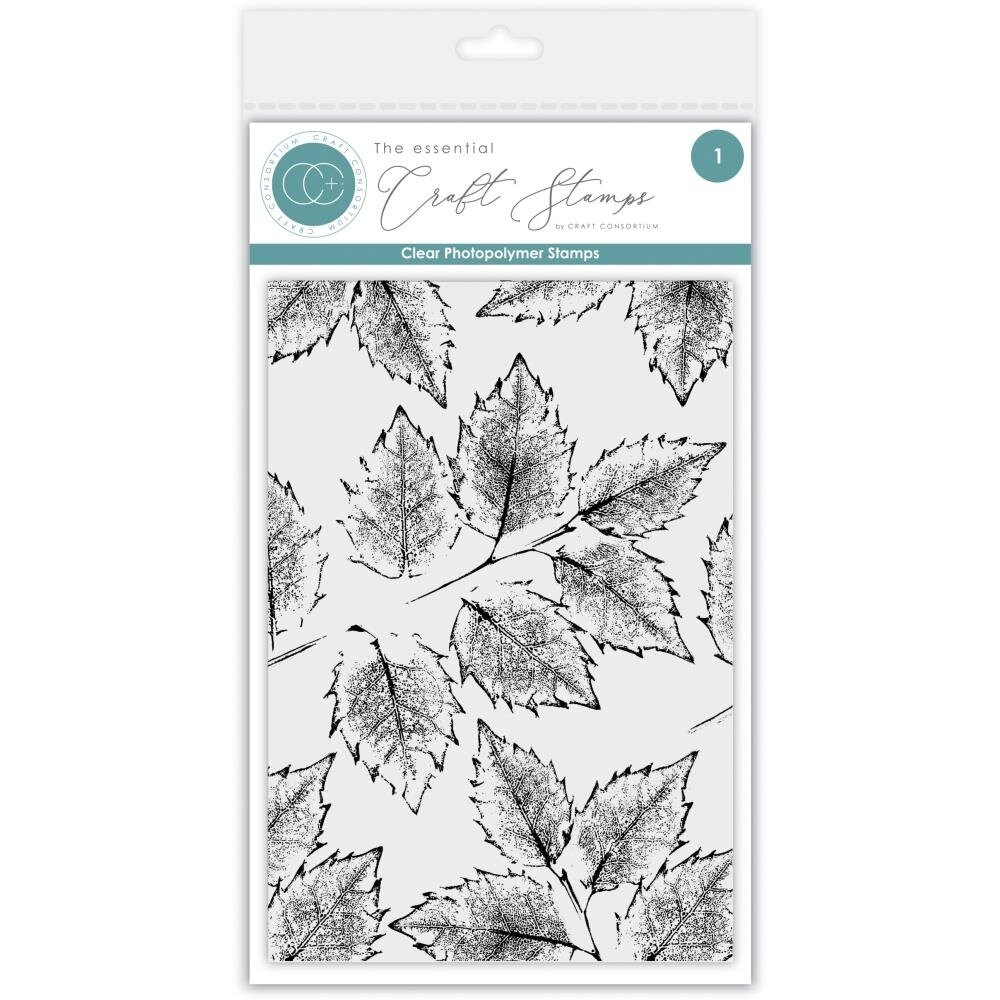 Craft Consortium Holly Clear Stamp (CCESTMP013) Craft Consortium Holly Clear Stamp (CCESTMP013)