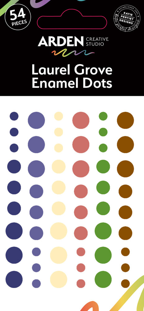 Arden Creative Studio Laurel Grove Enamel Dots (ACSED0004) Arden Creative Studio Laurel Grove Enamel Dots (ACSED0004)
