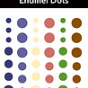 Arden Creative Studio Laurel Grove Enamel Dots (ACSED0004) Arden Creative Studio Laurel Grove Enamel Dots (ACSED0004)