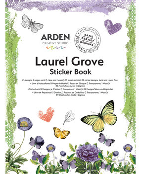 Arden Creative Studio Laurel Grove Sticker Book (ACSSB0001) Arden Creative Studio Laurel Grove Sticker Book (ACSSB0001)