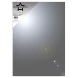 Paper Favourites Antique Silver A4 Mirror Card Glossy 250gsm (PFSS113)