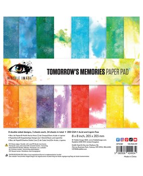 Visible Image Tomorrow's Memories 8x8 Inch Paper Pad (VIS-TOM-PP)