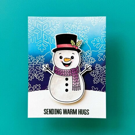 Simon Hurley Create Christmas Hugs Clear Stamps (HUR92278) Simon Hurley Create Christmas Hugs Clear Stamps (HUR92278)