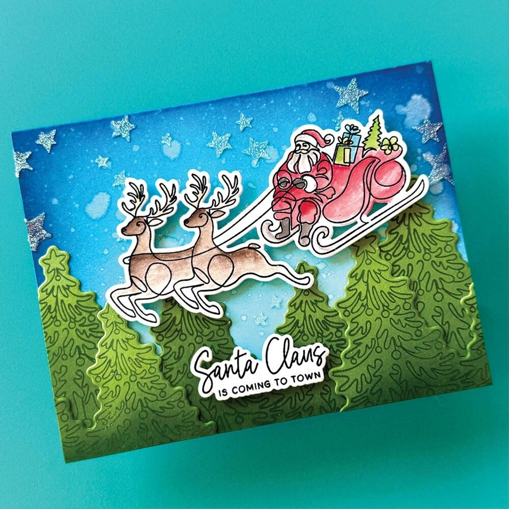 Simon Hurley Create Ho Ho Ho Clear Stamps (HUR92087) Simon Hurley Create Ho Ho Ho Clear Stamps (HUR92087)