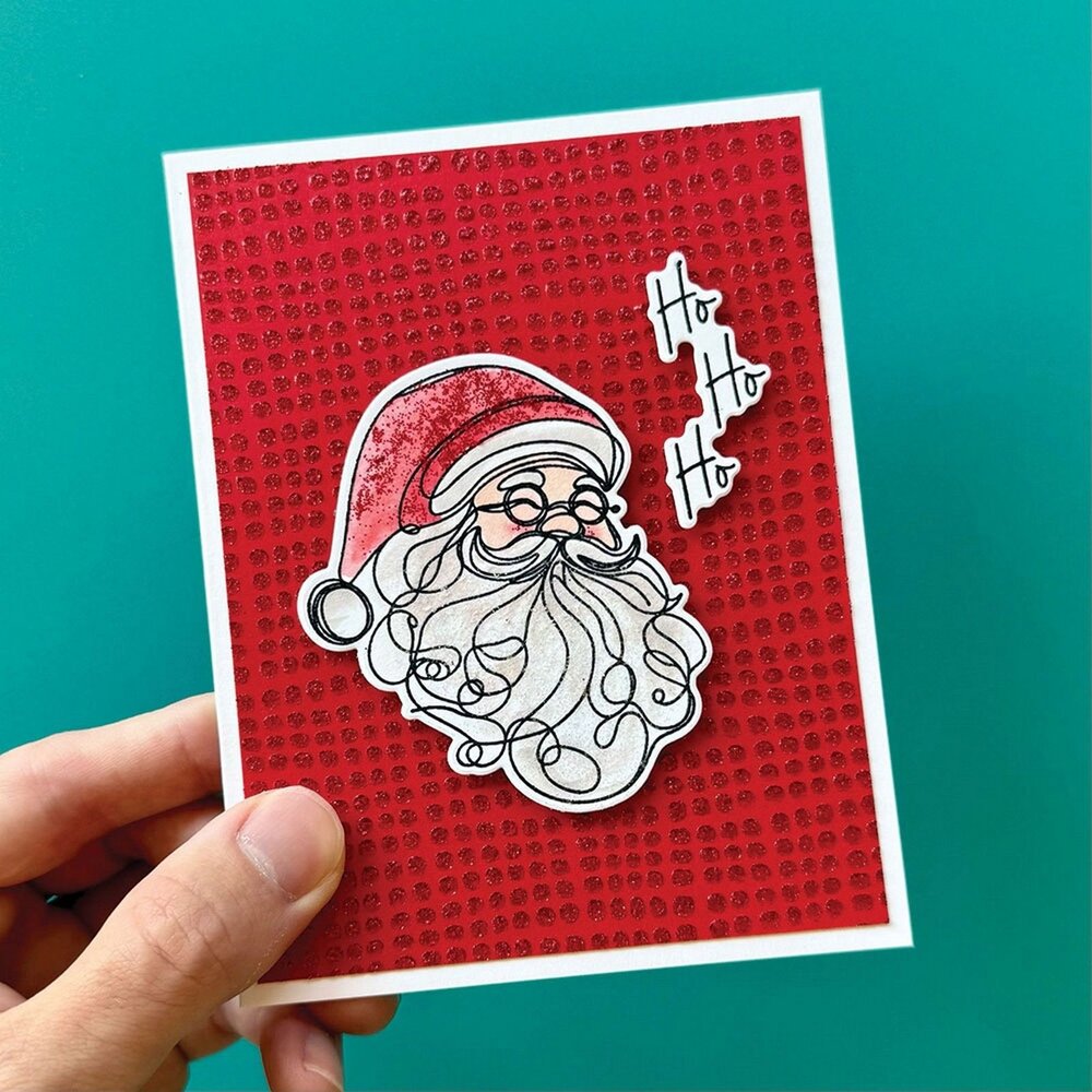 Simon Hurley Create Ho Ho Ho Clear Stamps (HUR92087) Simon Hurley Create Ho Ho Ho Clear Stamps (HUR92087)
