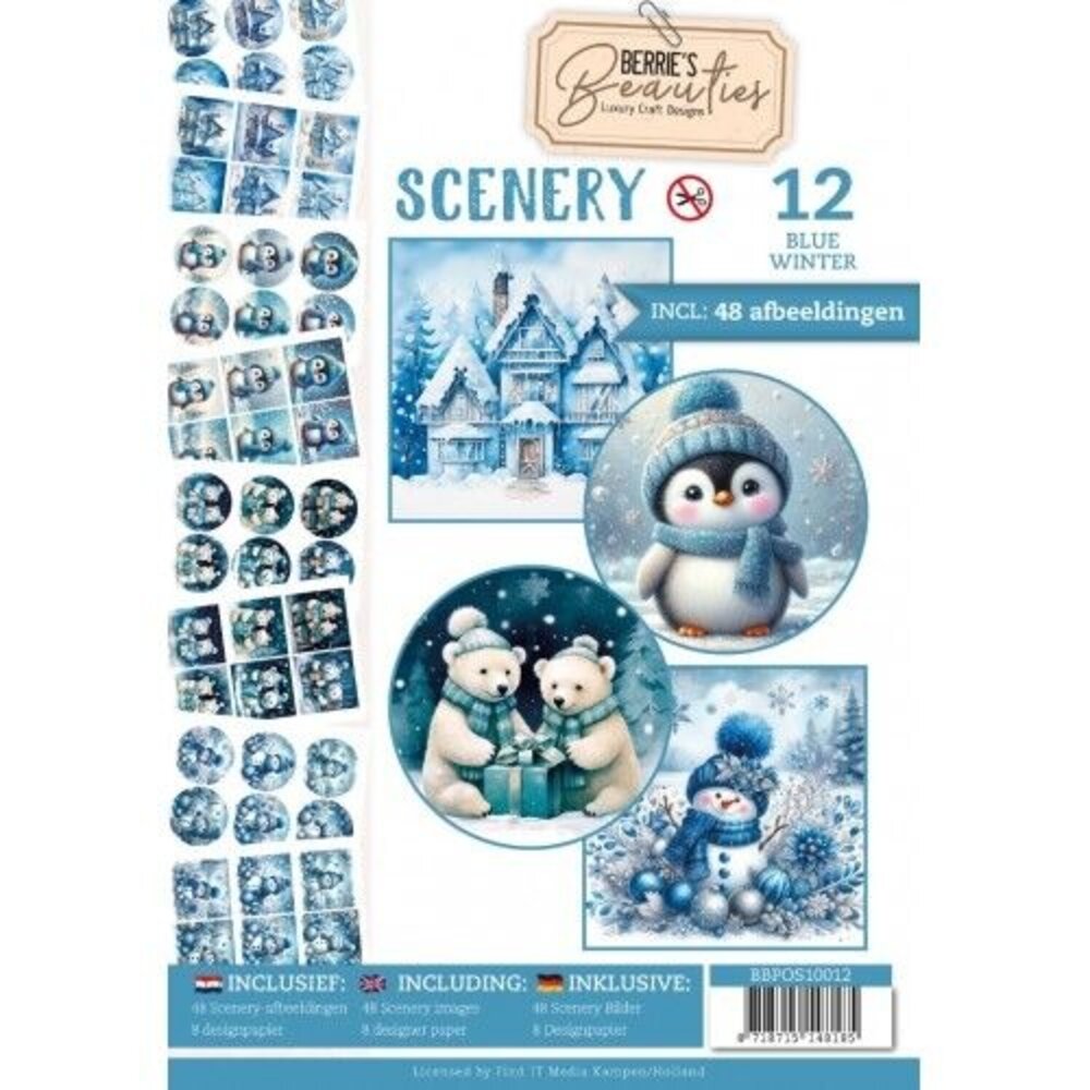 Berrie's Beauties Scenery Push Out Book 12 (BBPOS10012) Berrie's Beauties Scenery Push Out Book 12 (BBPOS10012)