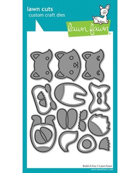 Lawn Fawn Build-A-Fox Dies (LF3911) Lawn Fawn Build-A-Fox Dies (LF3911)