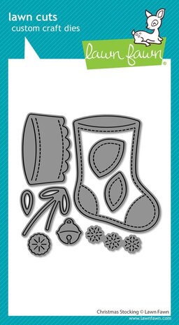 Lawn Fawn Christmas Stocking Dies (LF3914)