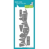 Lawn Fawn Village Hillside Border Dies (LF3915)