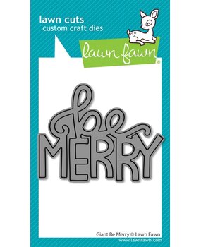 Lawn Fawn Giant Be Merry Dies (LF3919) Lawn Fawn Giant Be Merry Dies (LF3919)