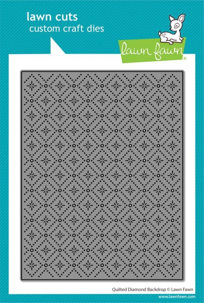 Lawn Fawn Quilted Diamond Backdrop Dies (LF3920)