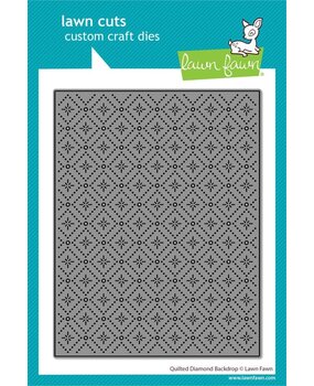 Lawn Fawn Quilted Diamond Backdrop Dies (LF3920) Lawn Fawn Quilted Diamond Backdrop Dies (LF3920)