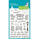 Lawn Fawn Caroling Mice Clear Stamps (LF3893)