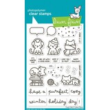Lawn Fawn Cozy Cats Clear Stamps (LF3896)