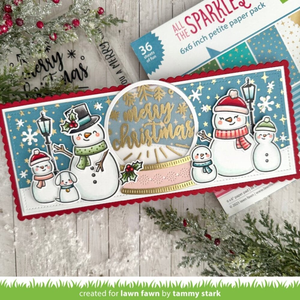 Lawn Fawn Big Messages Christmas Clear Stamps (LF3902) Lawn Fawn Big Messages Christmas Clear Stamps (LF3902)