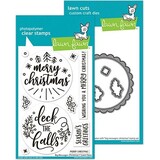 Lawn Fawn Big Messages Christmas Stamp & Die DUO (LF3903)
