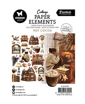 Studio Light Hot Cocoa Collage Paper Elements (SL-ES-PE49) Studio Light Hot Cocoa Collage Paper Elements (SL-ES-PE49)