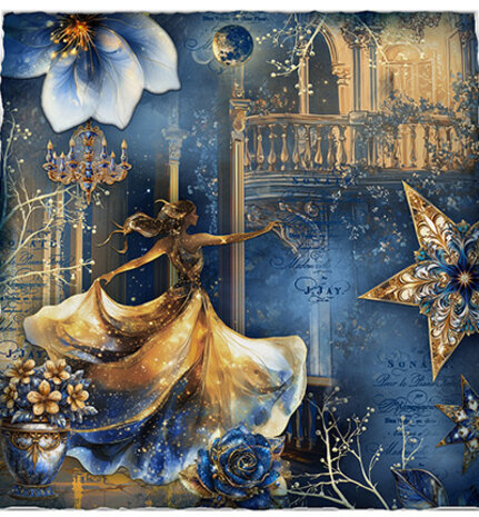 Studio Light Moonlit Ballroom Collage Paper Elements (SL-ES-PE50)