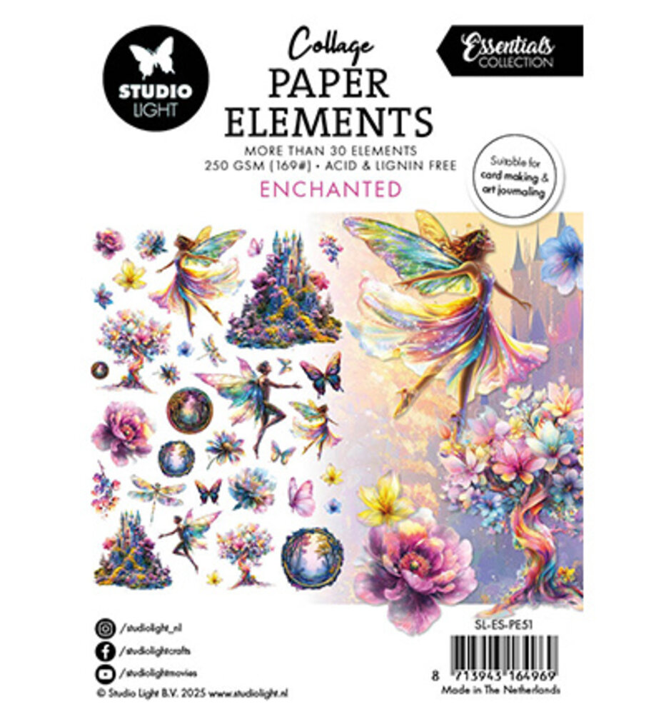 Studio Light Enchanted Collage Paper Elements (SL-ES-PE51)