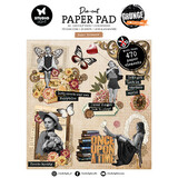 Studio Light Grunge A5 Die-Cut Paper Pad (SL-GR-DCPP399)