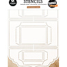 Studio Light Grunge Craft Stencil Tag Envelope (SL-GR-STEN09) Studio Light Grunge Craft Stencil Tag Envelope (SL-GR-STEN09)