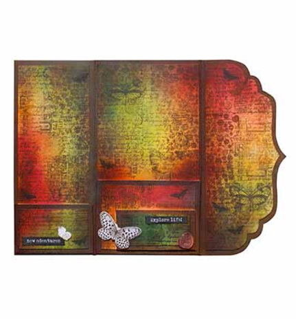 Studio Light Grunge Craft Stencil Tag Envelope (SL-GR-STEN09) Studio Light Grunge Craft Stencil Tag Envelope (SL-GR-STEN09)