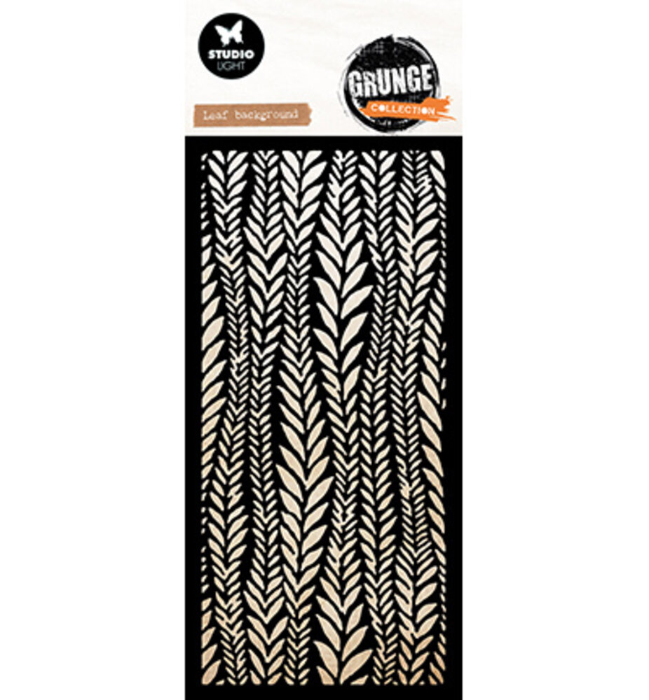 Studio Light Grunge Leaf Background Masking Stencil (SL-GR-MASK379) Studio Light Grunge Leaf Background Masking Stencil (SL-GR-MASK379)