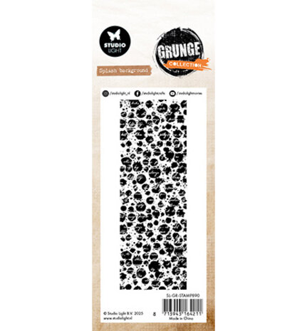 Studio Light Grunge Clear Stamps Splash Background (SL-GR-STAMP890)