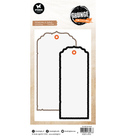 Studio Light Grunge Snijmal Big Labels (SL-GR-CD1063) Studio Light Grunge Snijmal Big Labels (SL-GR-CD1063)