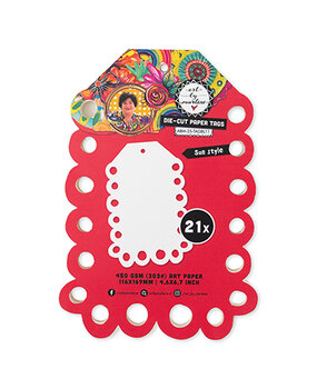 Studio Light Sun style Die Cut Paper Tags (ABM-25-TAGBL11)