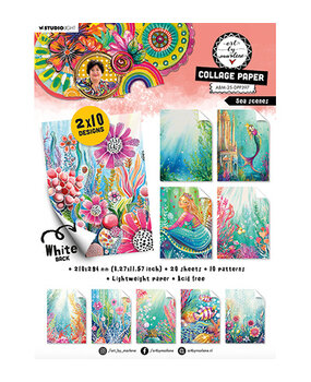 Studio Light Sea Scenes A4 Collage Paper Pad (ABM-25-DPP397)