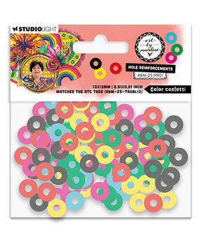 Studio Light Hole-reinforcements Color Confetti (ABM-25-HR01) Studio Light Hole-reinforcements Color Confetti (ABM-25-HR01)