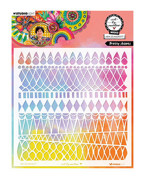 Studio Light Masking Stencil Pretty Shapes (ABM-25-MASK377)